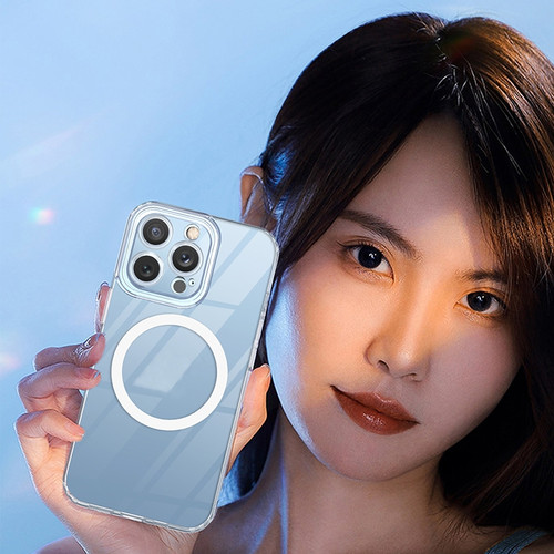 iPhone 13 Simple Transparent Magsafe Phone Case